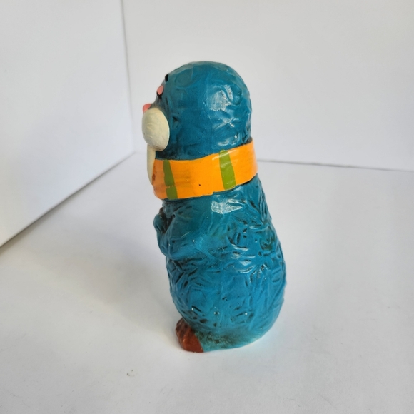 Vintage Walrus Piggy Bank Kitschy Fun Eclectic Unique Home Decor 70s 80s Kitsch - Picture 5 of 7